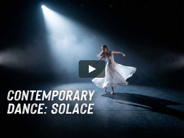 黑丝现代舞独舞视频